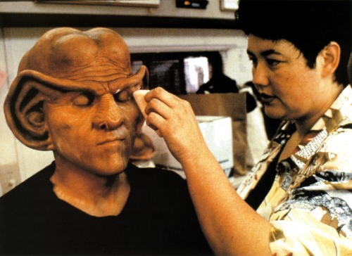 necrofuturism:  Makeup Transformations on Deep Space Nine 