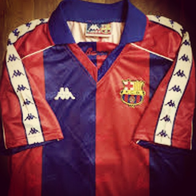 forsvar couscous en million Football Shirt Collective — Barcelona, kappa, 1992-95 from...