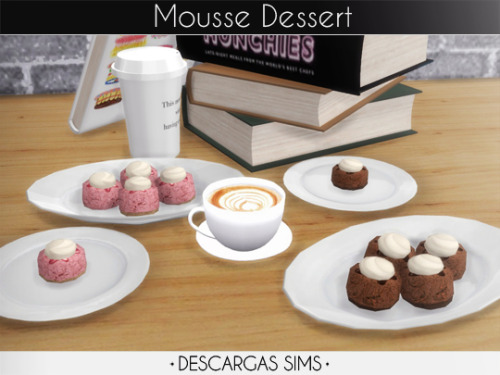 Mousse Dessert2 items:- Single Dessert (Chocolate and Strawberry)- Dessert x4 (Chocolate and Strawbe