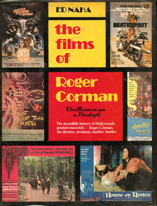 everythingsecondhand: The Films Of Roger Corman, by Ed Naha (Arco Publishing) From a junk shop in Sherwood, Nottingham. 