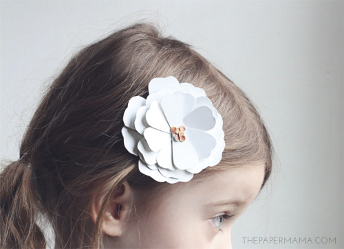 How to make super cute paper flowers