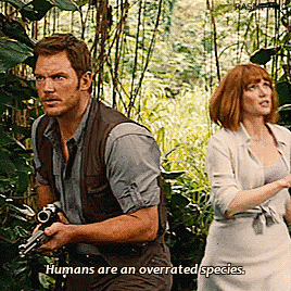 annalovesfiction:  “Humans are an overrated species.” 