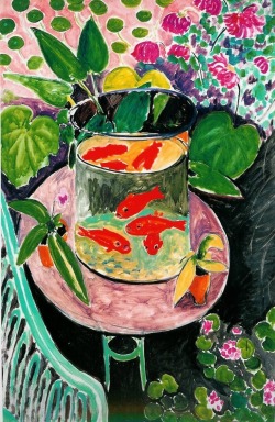 lonequixote:  Goldfish by Henri Matisse (via