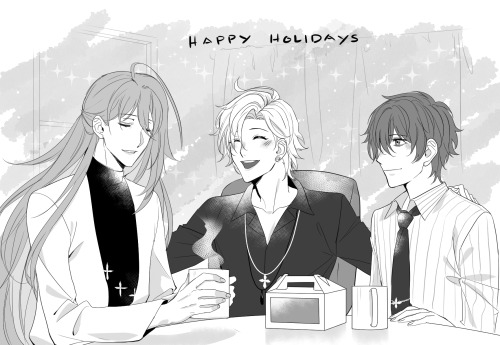 Hifudo visiting sensei on the holidays  I&rsquo;m in hiatus this month due to my mom&a