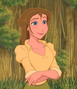 novakimmeh:  itsmarshalltime98:  whenyouwishupondisney:  our-fate-lives-within-us:  itstumblingwithgrace:  My sister and I have a headcanon that Jane is Belle and the Beast’s grandaughter. and I think this further proves our point…   Which would explain