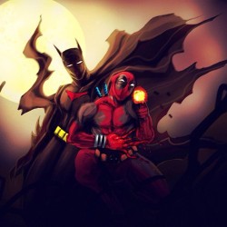 #batman #deadpool #dccomics #marvelcomics