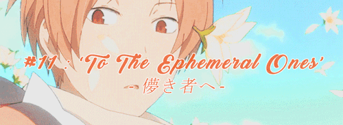 messingupamessybitch:NATSUME YUUJINCHOU GO +  episode titles ゝ Oct.5, 2016 - Dec. 21,2016 2017 : 2 s