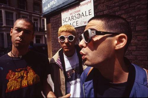 Beastie Boys, London, 1994. Photo by Martyn Goodacre.