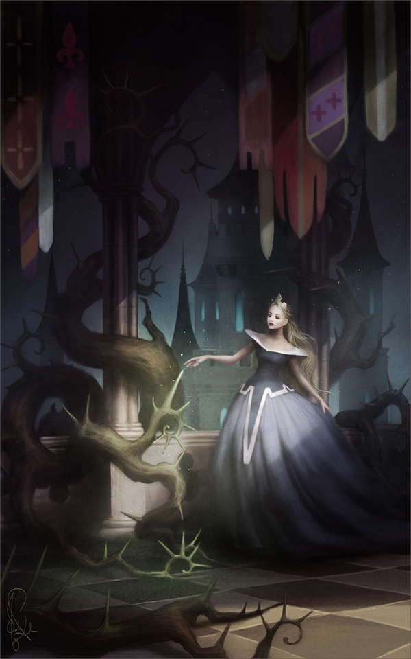 missharpersworld:elementk2:  Disney Princess Illustration Series - Mélanie Delon