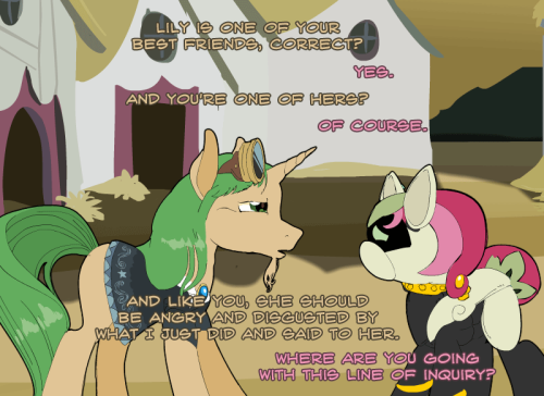 ask-omegacoder:  Anonymous needs to pay more attention! We Repair Ponies #152   Yipe @.@