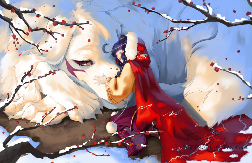 sayuri-watanabe:    The little red Riding hoodYou can find me on twitter, deviantart, inst