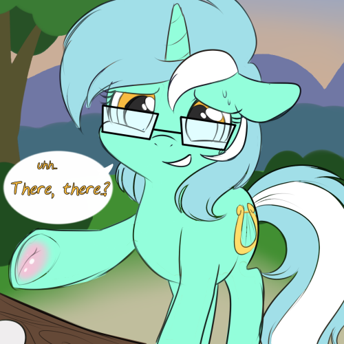 professorlyra:  Lyra: “What.” Professor Lyra #13 Illustrated by InkieHeart  Aww <3 …the bottoms of hoofs in this style keep throwing me off, though o_O *shivers*