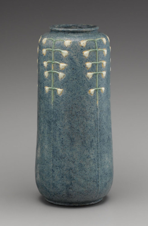 1. Vase, 1903/09   Glazed Earthenware design attributed to George Prentiss Kendrick, decoration attr