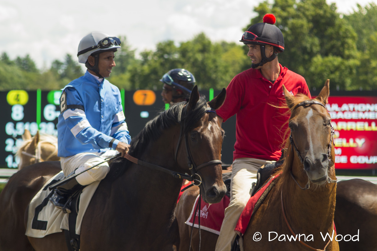 Poison Apple, Rajiv Maragh up. (Photo by Dawna Wood/The Galloping Hat Rack)