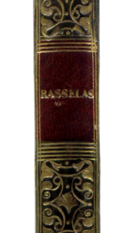 The History of Rasselas Prince of Abyssinia; A Taleby Samuel Johnson London John Sharpe 1822 - First