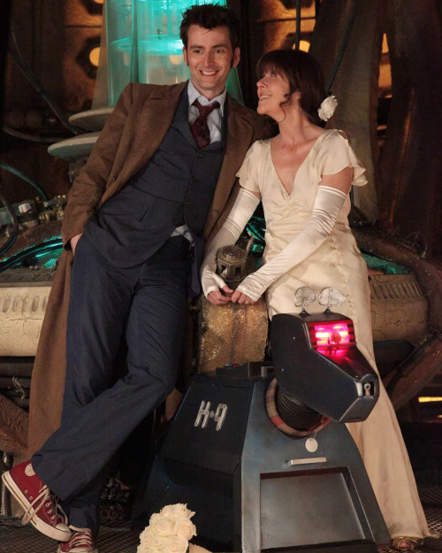  Behind the Scenes of The Wedding of Sarah Jane Smith - Part FourFrom Benjamin Cook’s interview with