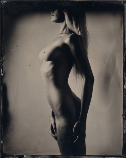 jessicastarrdust:  bigheadeddude:  At attention… The lovely Jessica. 4x5 tintype.    Photographer: Jim Kost bigheadeddudewww.jimkost.comModel:   @jessicastarrdust 