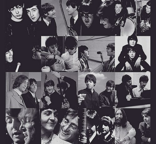 Lennon &amp; McCartney ♥ (2) no We Heart It. weheartit.com/entry/38560004