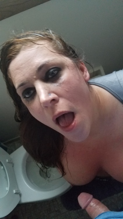 stupid-useless-cockwhore-fuckpig: Is this degrading enough for you Sir? Am I pretty now??