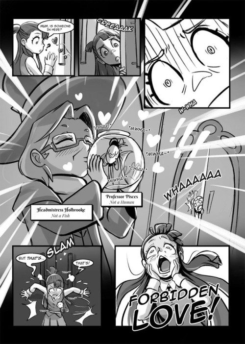 kaban-bang:  Forbidden Love - A LWA fan comic.Hey!Here’s adult photos