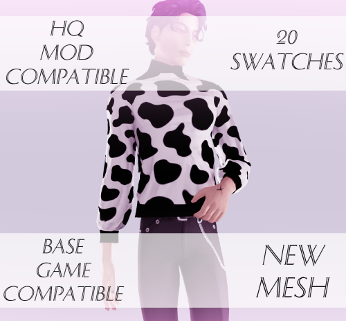  ㅤㅤ~ Remake Male Top №1 ~ - new mesh; - base game compatible; - HQ mod compatible; - 20 swatches TER