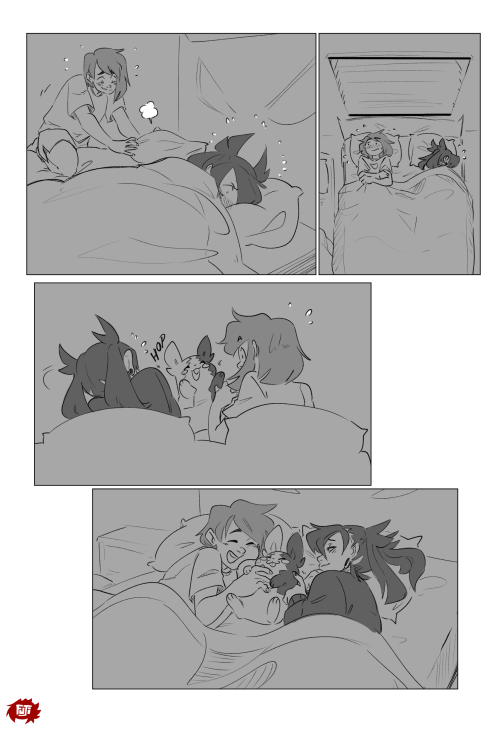 fujifingerz: Sleepover! 