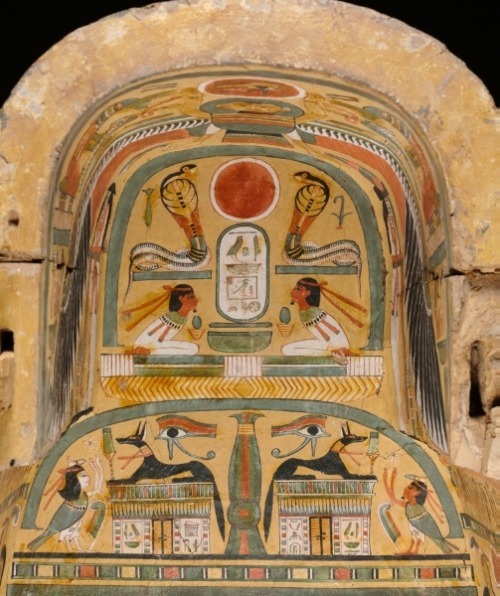 Coffin of Nesykhonsuc. 976-889 BC Egypt, Thebes, Third Intermediate Period,late Dynasty 21 (1069-945
