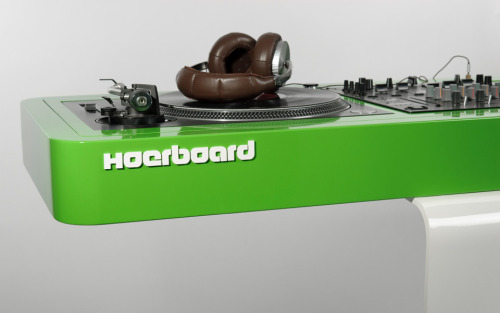 Hoerboard / Customized functional DJ furniture.