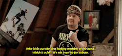 cashtonkinks:  James Corden’s speech after 5sos kicked him out of the band  