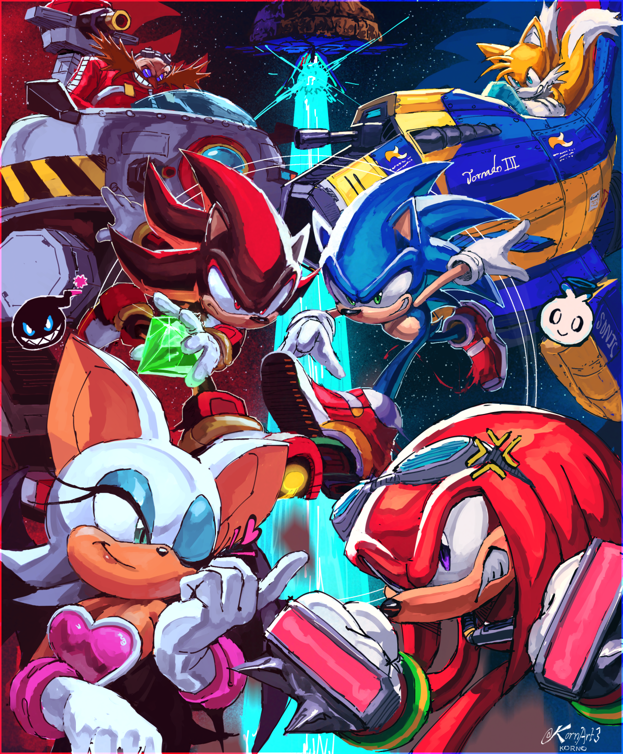 Sonic Channel Wallpaper Cover Story: Sonic & Shadow (July 2021) – Windii's  Brownie Hideout