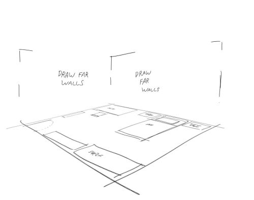 modmad: blindsprings:  sjdlkghsdgsdkgjdg /SHAKES ON THE FLOOR IM HAVING AN ART ATTACK   if I have a tough interior to deal with in storyboards this is how I deal with it and lemme tell u it works so good 