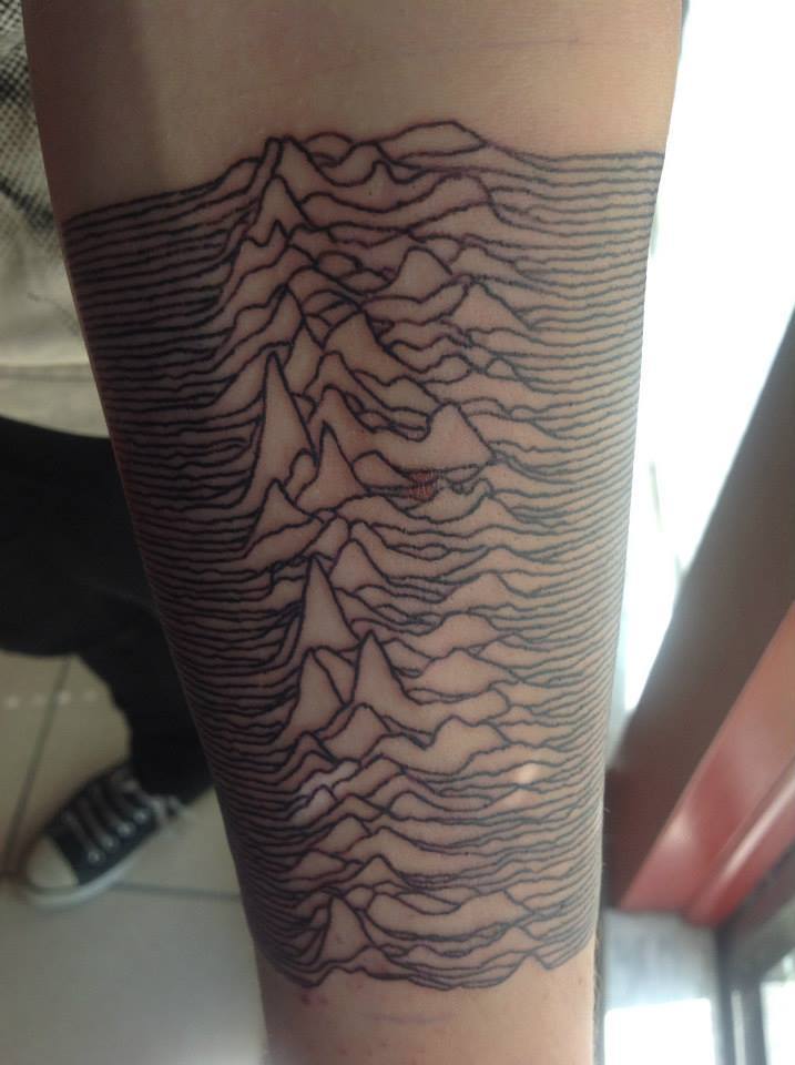 Buy 2 Seismograph Inspired Temporary Tattoos Smashtat Online in India  Etsy