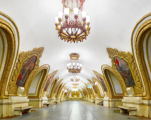 vintagepales2: The Russian Metro Stations by  David Burdeny