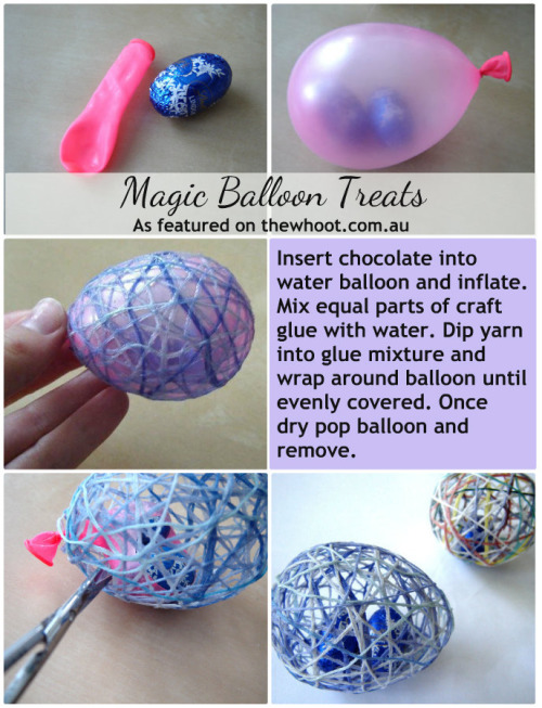 wormwoodhollow: love-this-pic-dot-com: DIY Easter Magic Balloon Treats This is evil incarnated! It&r
