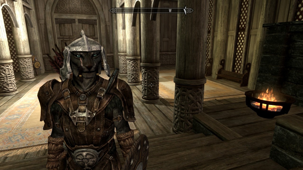Playing Skyrim with my badass khajit: BARTHOLOMEOW!