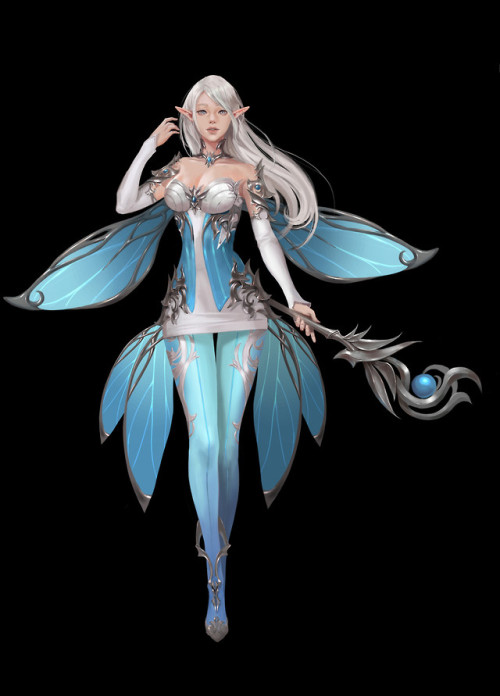Fairy Jang Tae-Hwan www.artstation.com/hwenradiunt/likes