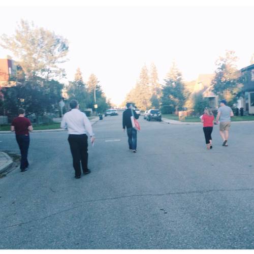 Team @MattAGrant had a great night knocking tonight. #lpc #cdnpoli #yyc #yyconfed #GoKnockDoors #elx