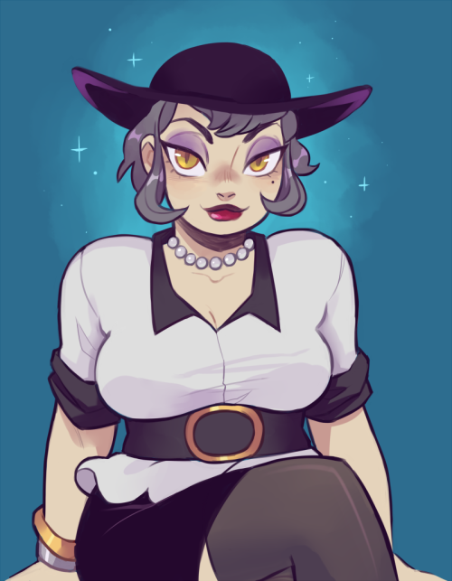 missnk:  Margaret, agender-waluigi’s cutie Purugly gijinka. ; o ; 