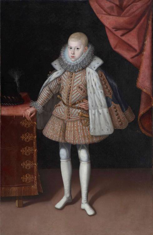 Portrait of the Infante Ferdinando de Austria by Bartolome Gonzalez y Serrano,c. 1618