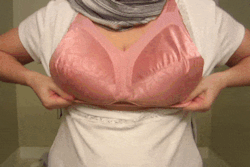 smushedbreasts:  He didn’t expect for those huge breasts to