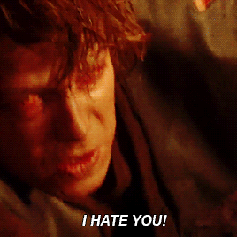 that-catholic-shinobi:i’m sorry i’m laughing but this gif set is usually paired with Anakin being a good kind person which makes it sad, but a perspective of Obi Wan telling Luke blatant lies is hilarious 