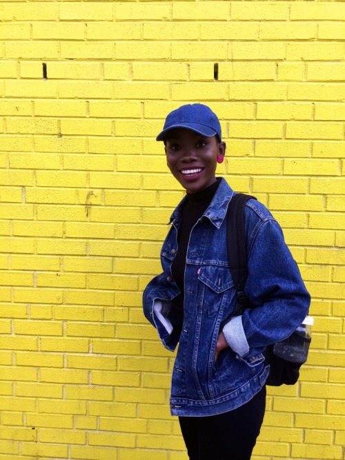 africannah:This jean jacket has been a staple for so long, I’m amazed