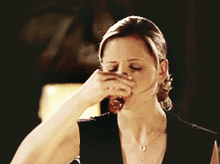 Me, every time I taste any sort of alcohol.