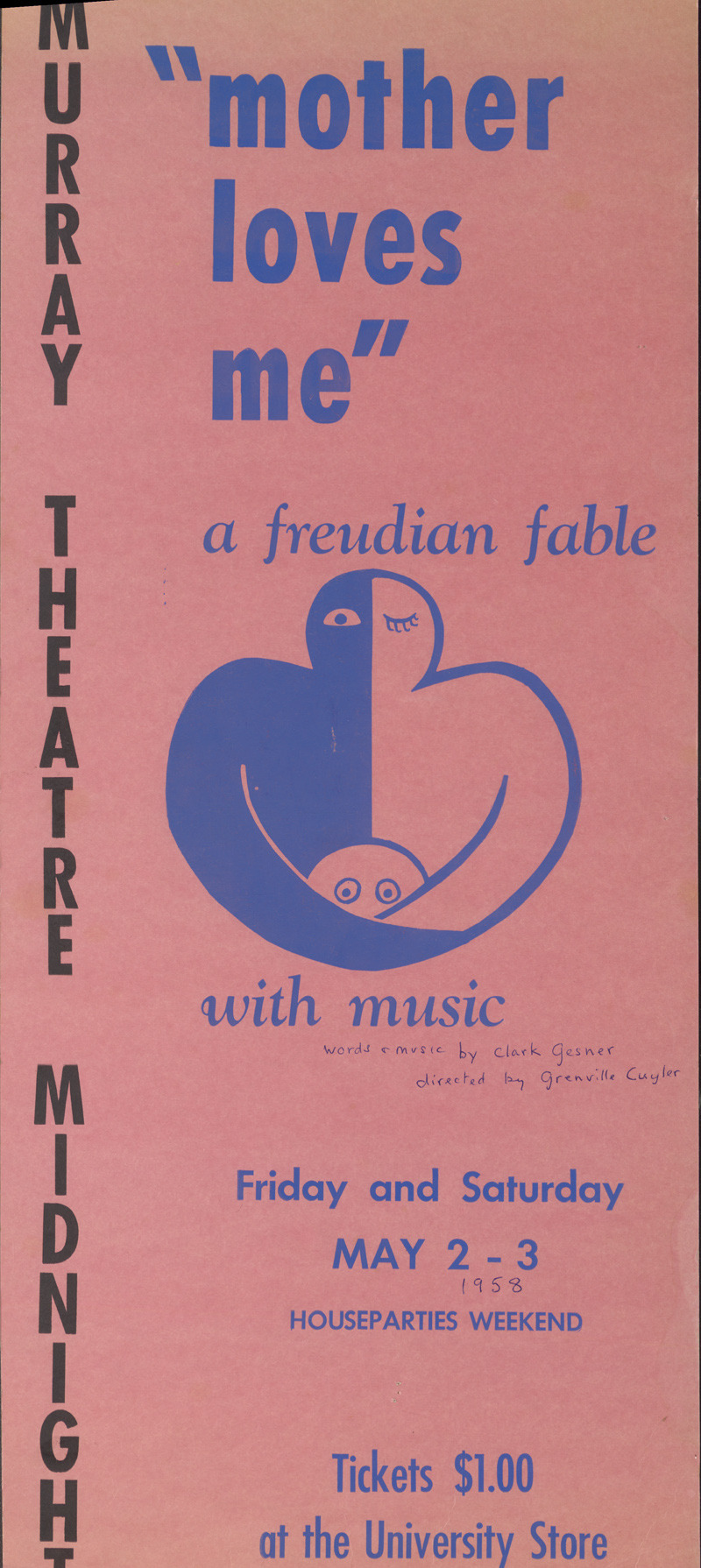 Happy Mother’s Day Weekend! Now Seems Like A Good Time To Share This Poster With You From A 1958 Princeton