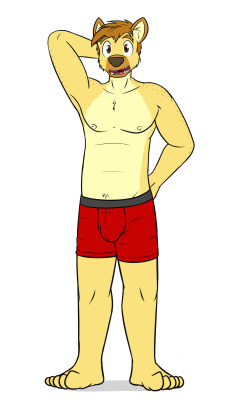 “So yeah, these are my “go-to” undies.  I think they’re called athletic trunks, since they don’t have a fly and unlike regular trunks, they reach farther down the leg.  The less fabric bunching between my legs the better, since I have fairly