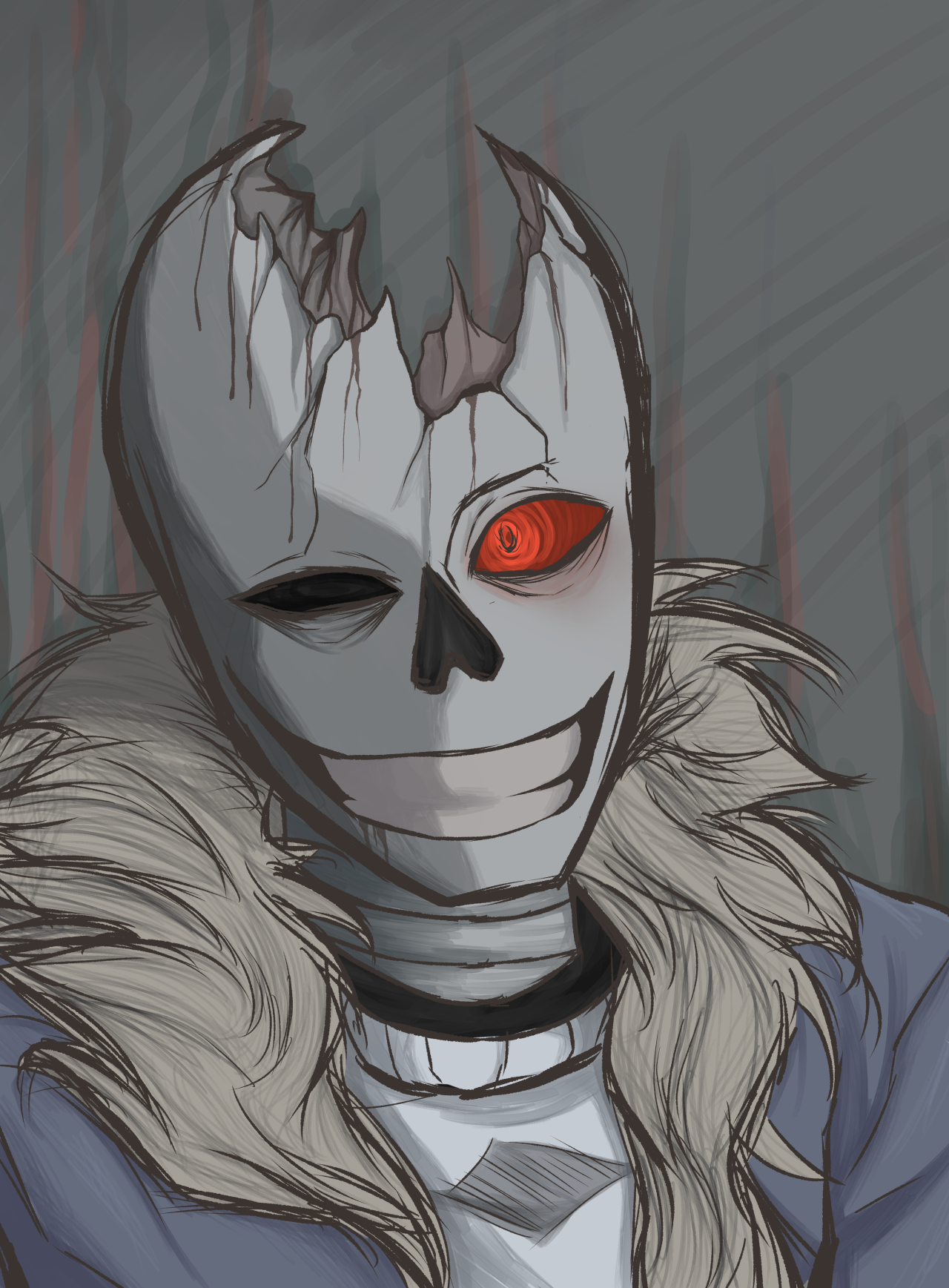 Horror sans  Horror sans, Undertale drawings, Horrortale