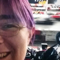 Victorious racetrack #selfie for @lemanskarting