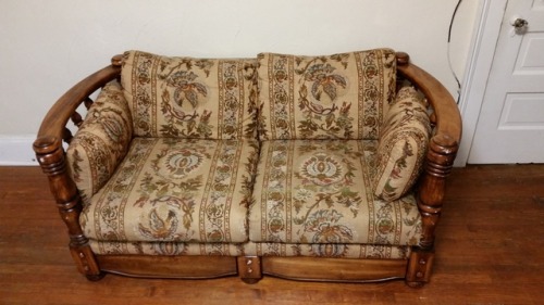New loveseat. It was a really good deal at about 40 dollars