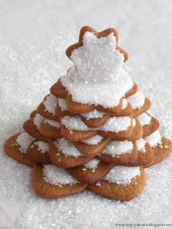thecakebar:  Gingerbread Cookie Christmas Tree