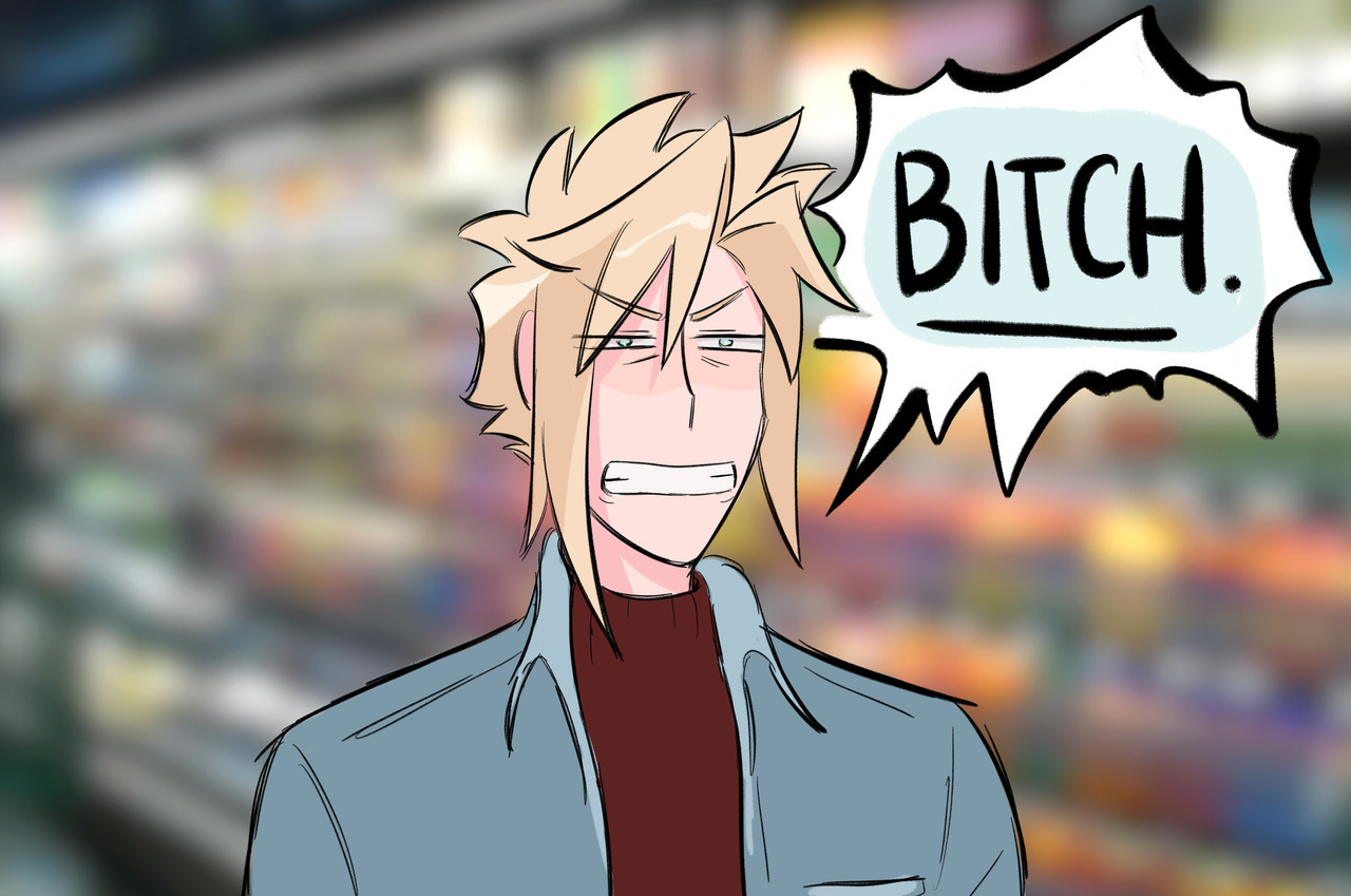 liverpepper:  sora: he’s pretty much been mad since the refiroth incident..Roxas: